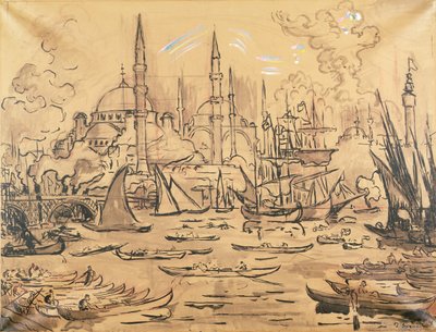 Haghia Sophia, Istanbul by Paul Signac